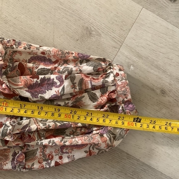 Anthropologie Love The Floral Label Botanical Top NWOT Size Medium - Picture 6 of 14